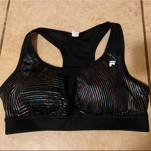 Colorful sports bra